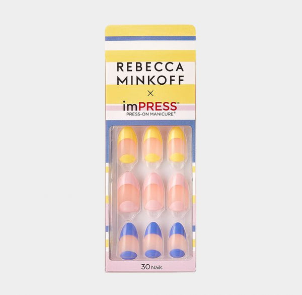 KISS - Rebecca Minkoff X imPRESS Press-on Manicure - Le French Pop (BIPC200)