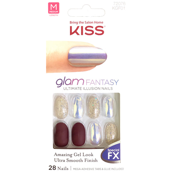 KISS - Gel Fantasy Nail -  TAN LINES (KGF01-0504)