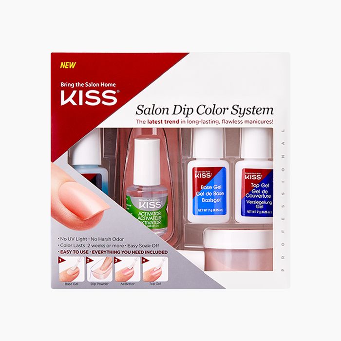 KISS - Salon Dip Color System Kit - Peachy Nude (KSDS01)