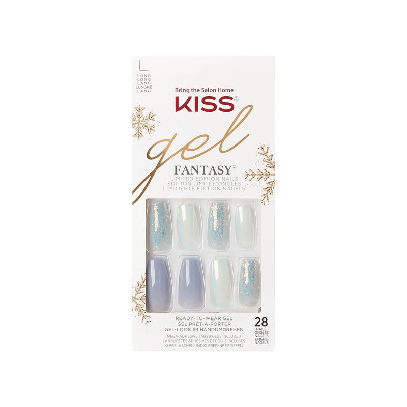 KISS Gel Fantasy Limited Edition Holiday Nails - Razzle Dazzle (FL07X)