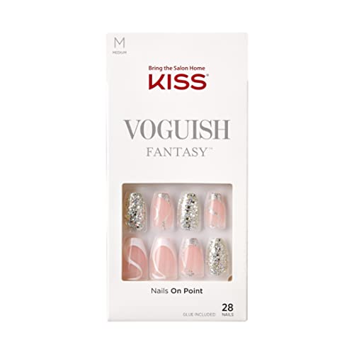 KISS Voguish Fantasy French Nails – Fashspiration  (FV07)