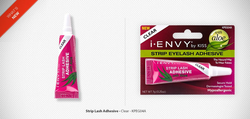 Kiss i Envy - Strip Eyelash Adhesive Clear With Aloe (KPEG04A)
