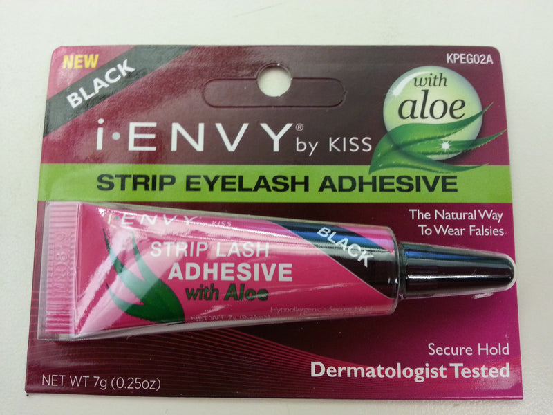 Kiss i Envy - Strip Eyelash Adhesive Black with Aloe (KPEG02A)