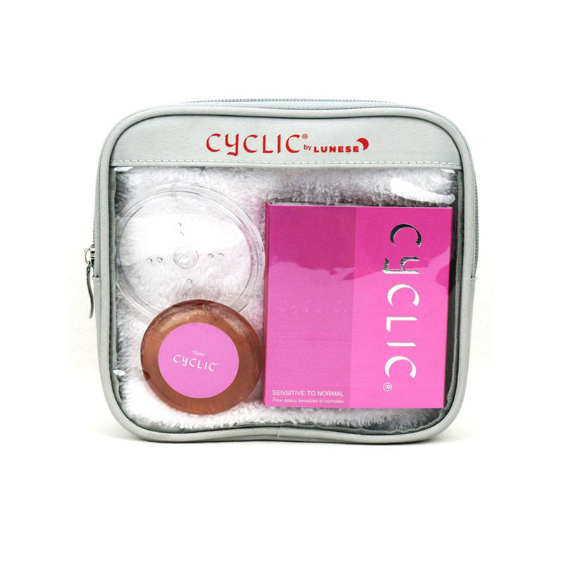 Nano Cyclic Normal to Sensitive Cleanser (Pink Travel Package)