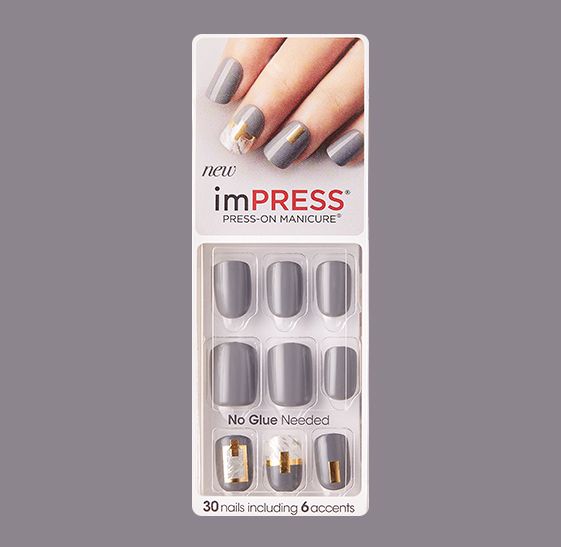 KISS - imPRESS Press-on Manicure - Ecstatic Cling (BIP100)