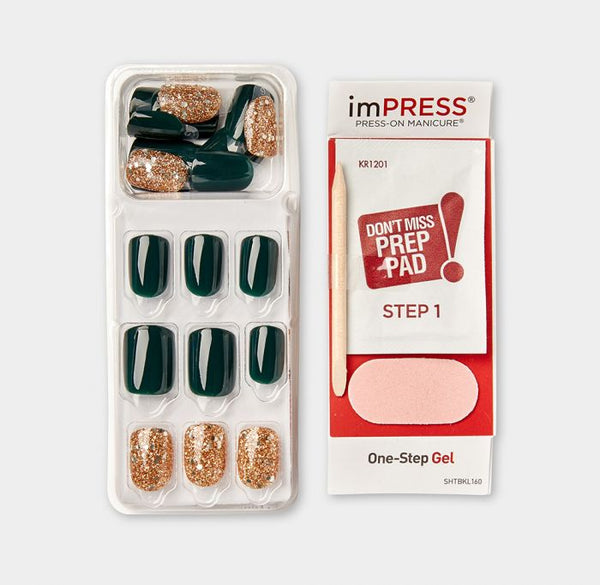 KISS - imPRESS Press-on Manicure - BELLS & WHISTLES-( BIPA020C )