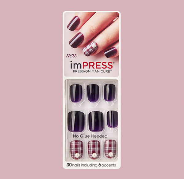 KISS - imPRESS Press-on Manicure - Bright as a Feather (BIPD280)