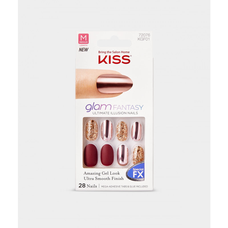 KISS - Gel Fantasy Nail -  TAN LINES (KGF01-0502)
